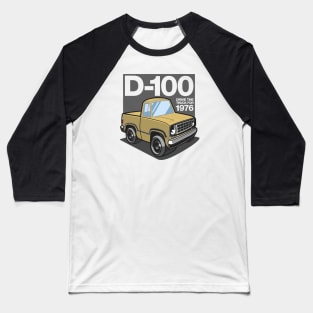 D100 - 1976 (Yellow) Baseball T-Shirt